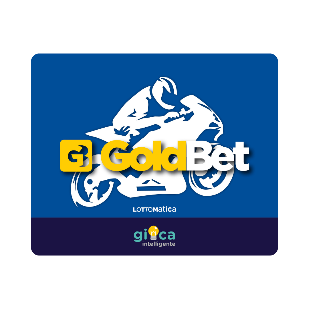 Tappetino Mouse Goldbet moto