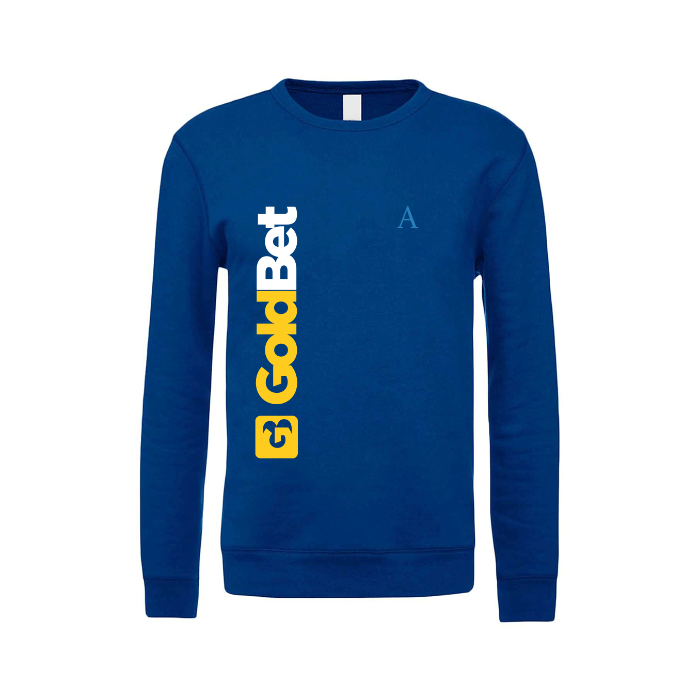 Felpa Girocollo Goldbet Logo Verticale