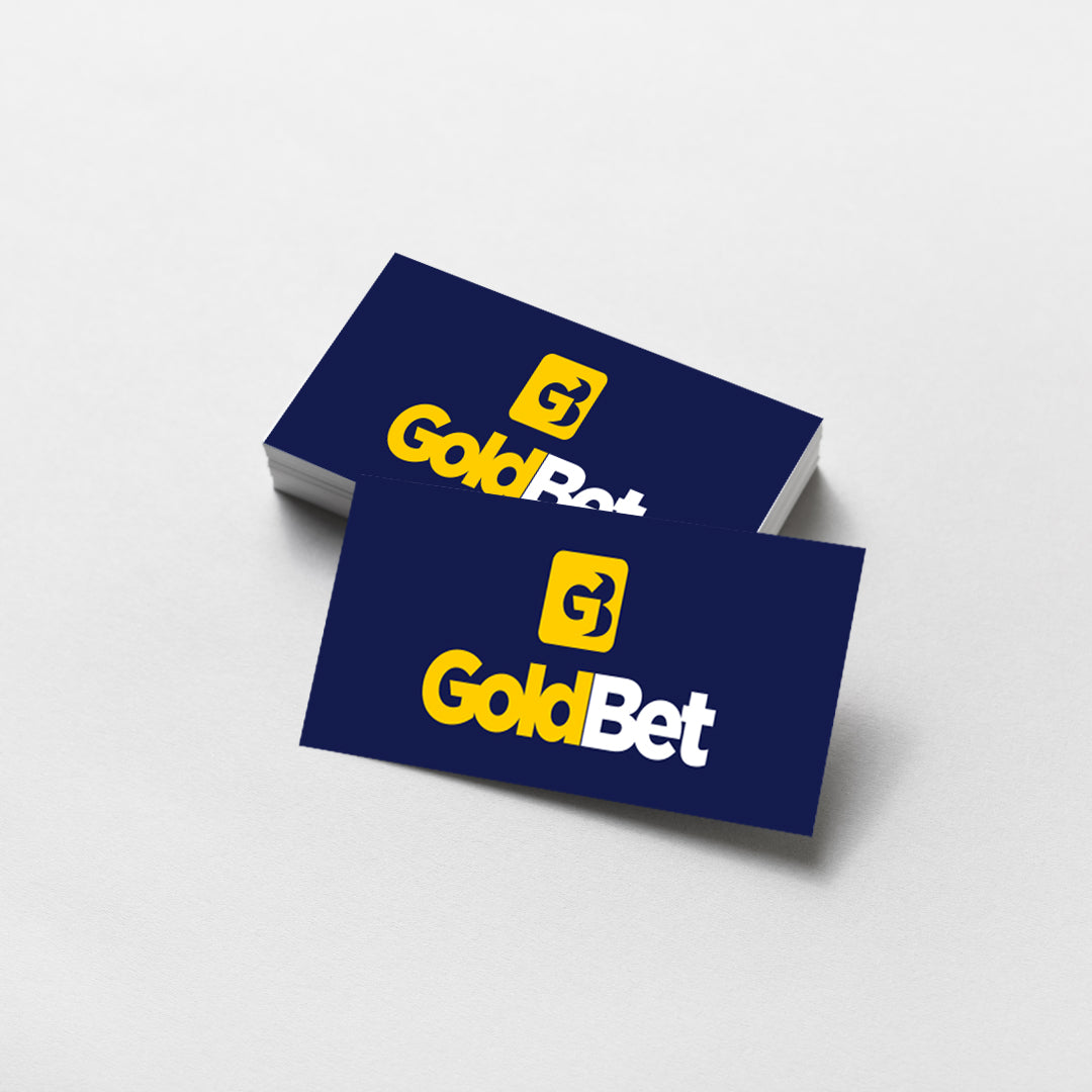 biglietti da visita goldbet personalizzabili 1000 pcs