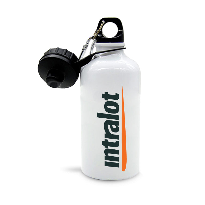 borraccia bianca intralot alluminio