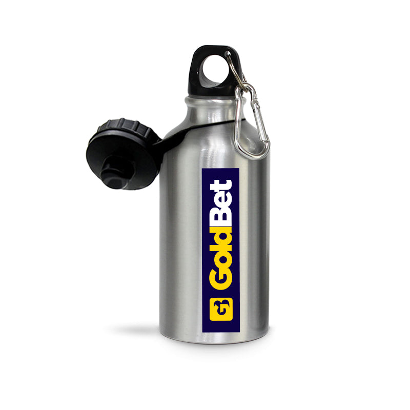 borraccia argento goldbet alluminio