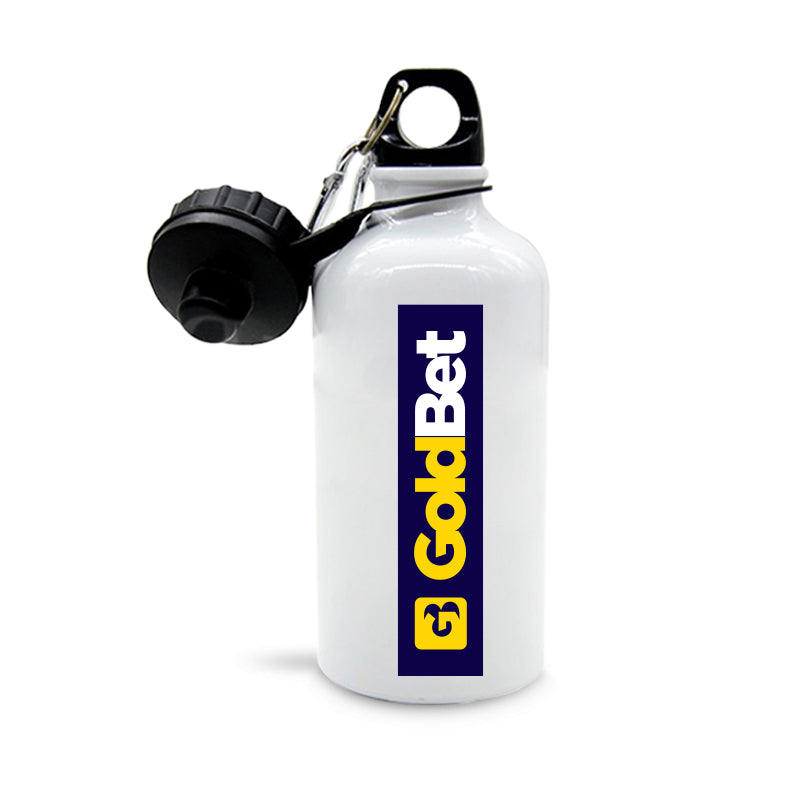 borraccia bianca alluminio goldbet