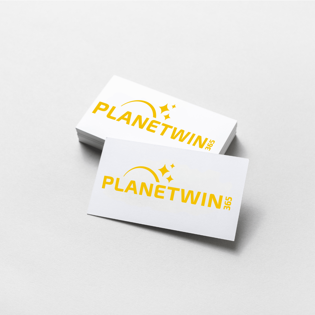 Biglietti da visita Planetwin 365 personalizzabili 1000 pcs
