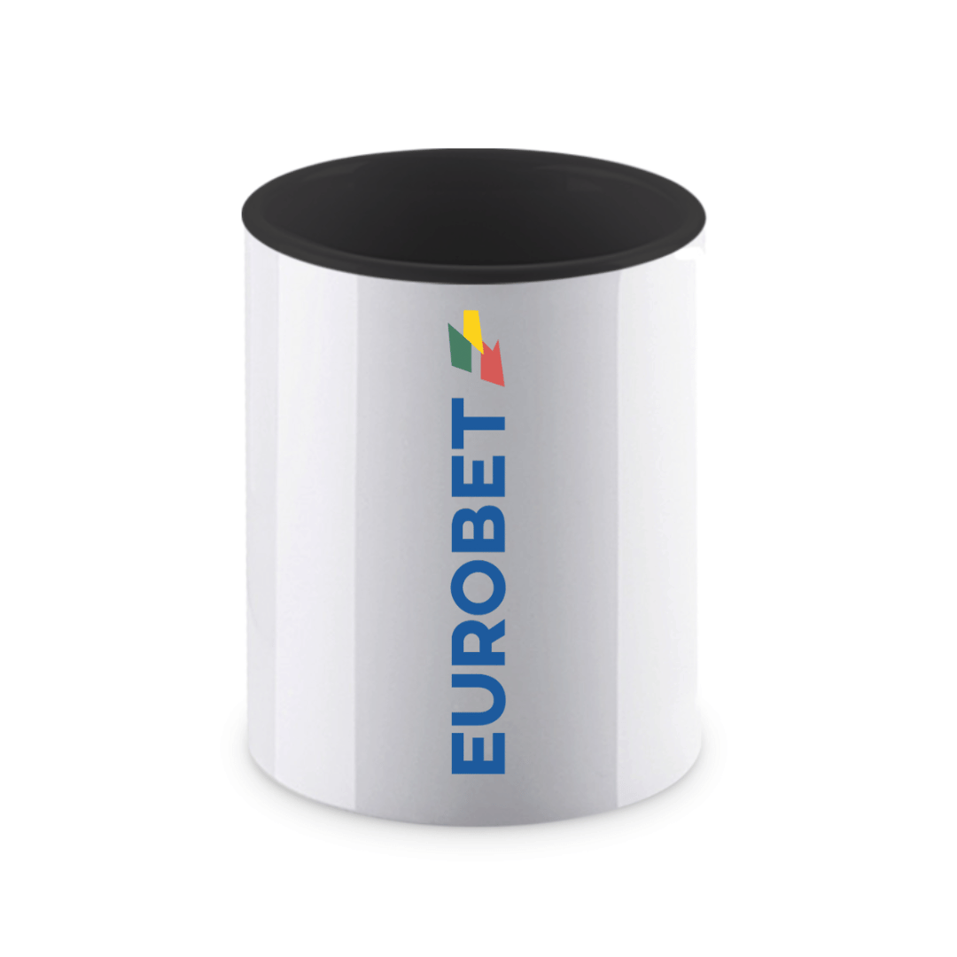 tazza eurobet bianca personalizzabile