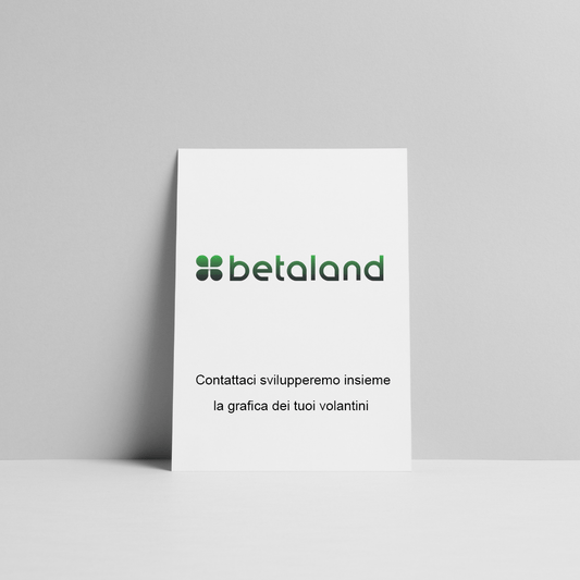 Volantini A5 Betaland personalizzabili