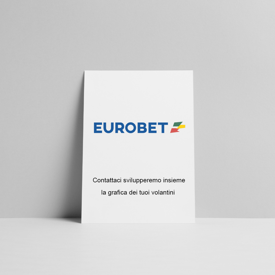 Volantini A5 Eurobet personalizzabili