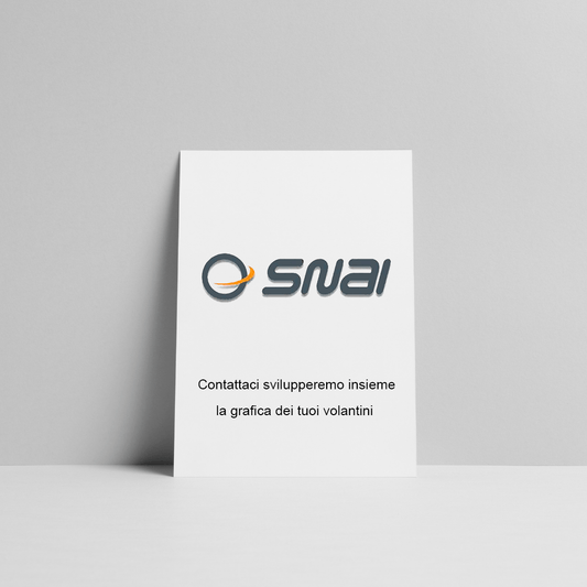 Volantini A5 Snai personalizzabili