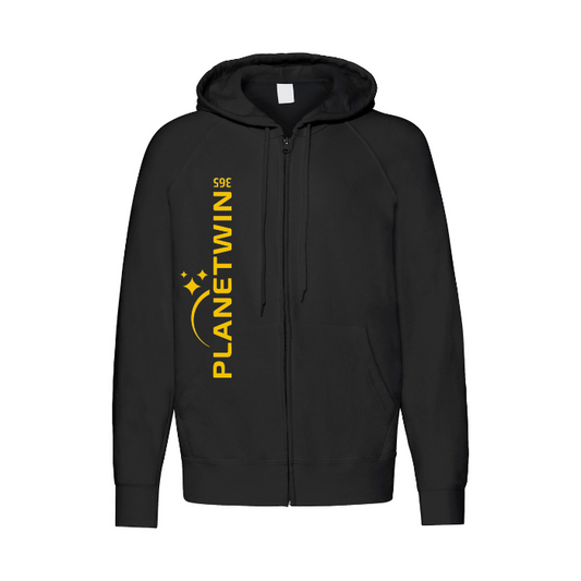 Felpa Zip con Cappuccio Planetwin 365 Logo Verticale