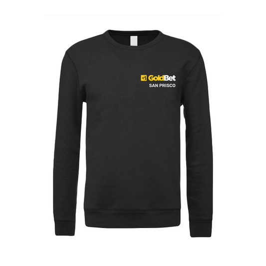 Felpa Girocollo Goldbet Logo Lato Cuore