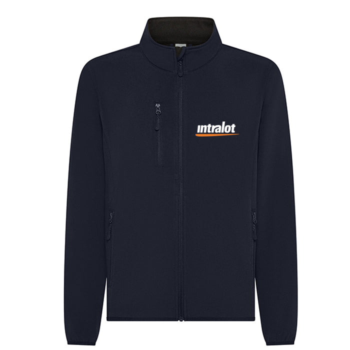 Giacca in Softshell Girocollo Zip Intralot