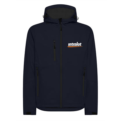 Giacca Softshell con Cappuccio Intralot