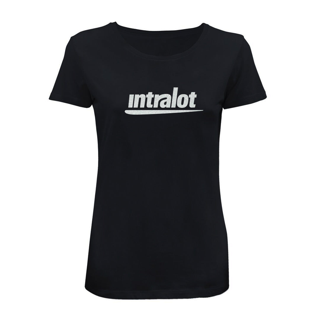 T-Shirt Glitter Donna Intralot