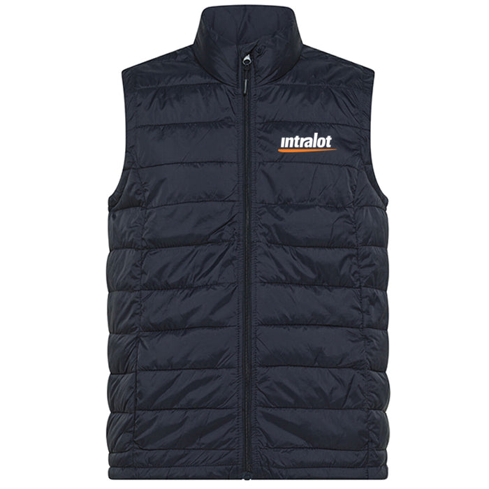 Piumino smanicato Intralot