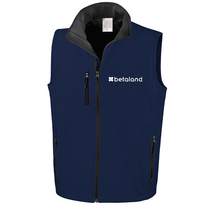 Gilet Zip senza cappuccio in Softshell Betaland
