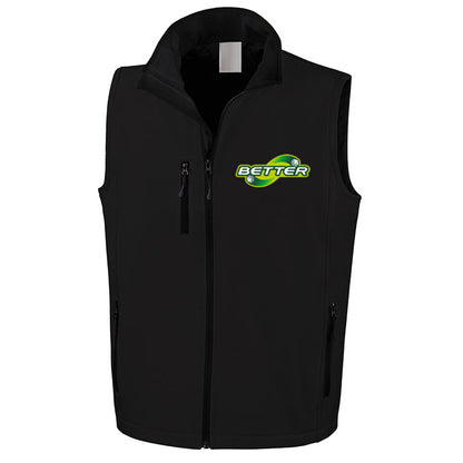 Gilet Zip e Cappuccio in Softshell Better