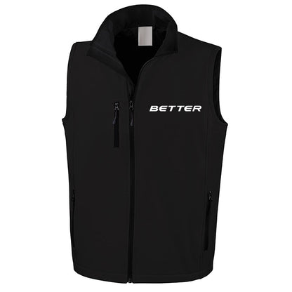 Gilet Zip e Cappuccio in Softshell Better