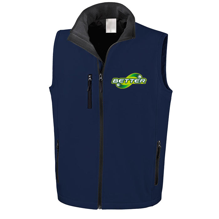 Gilet Zip e Cappuccio in Softshell Better