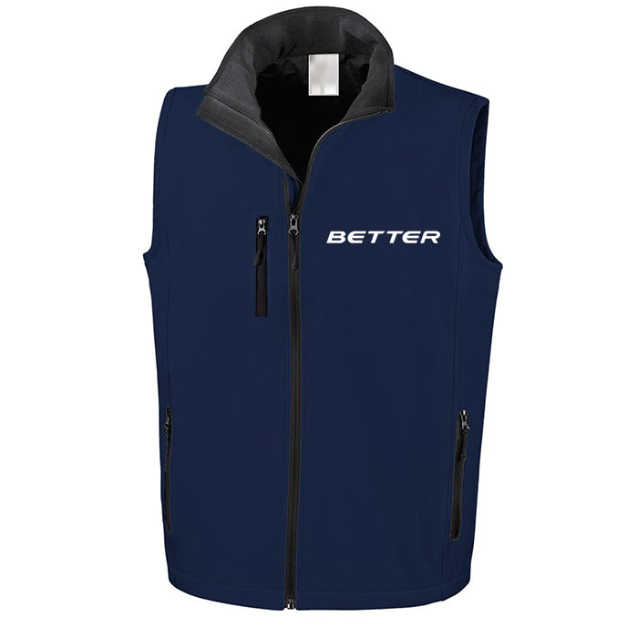 Gilet Zip e Cappuccio in Softshell Better