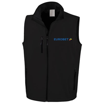 Gilet Zip senza cappuccio in Softshell Eurobet