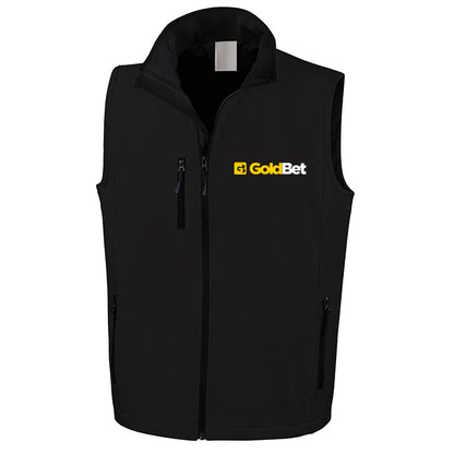 Gilet Zip senza cappuccio in Softshell Goldbet