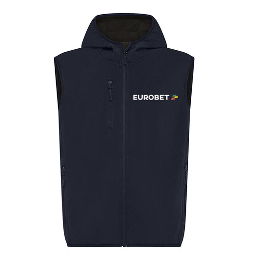Gilet Zip e Cappuccio in Softshell Eurobet