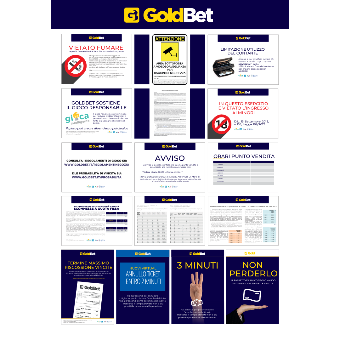 Cartellone Goldbet