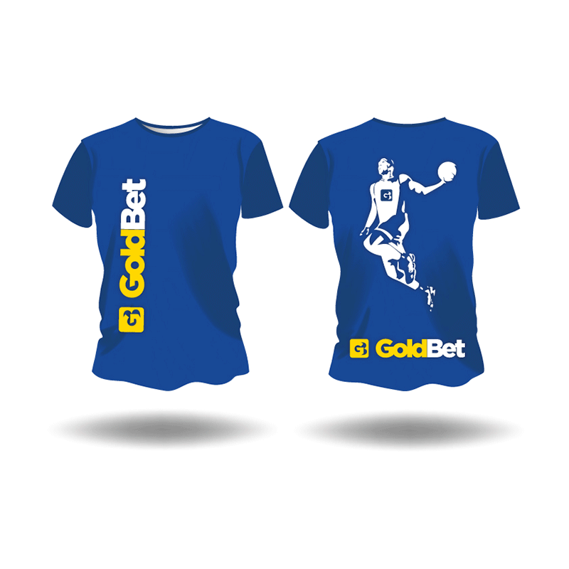 T-shirt Goldbet Grafica basket